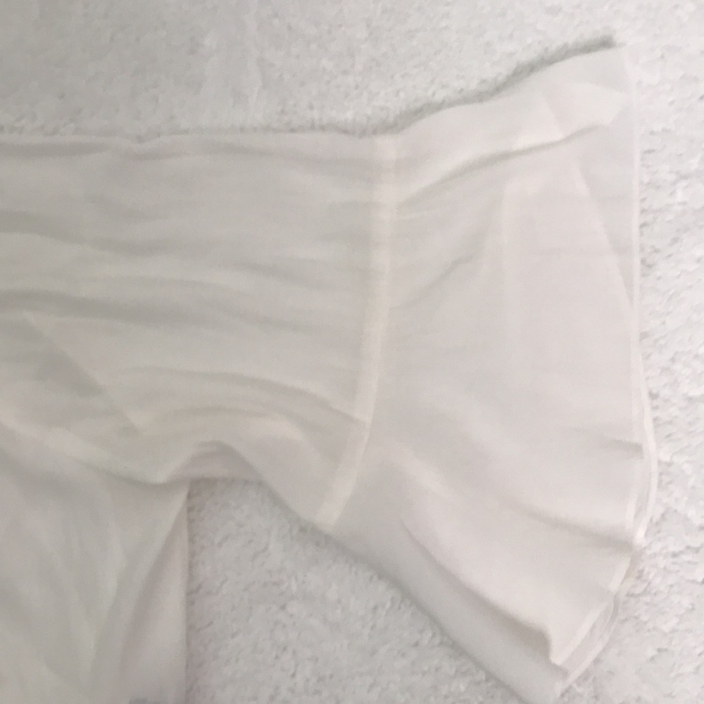 Mela Purdie Frill Bell Tee WhIte - Picture 5 of 7